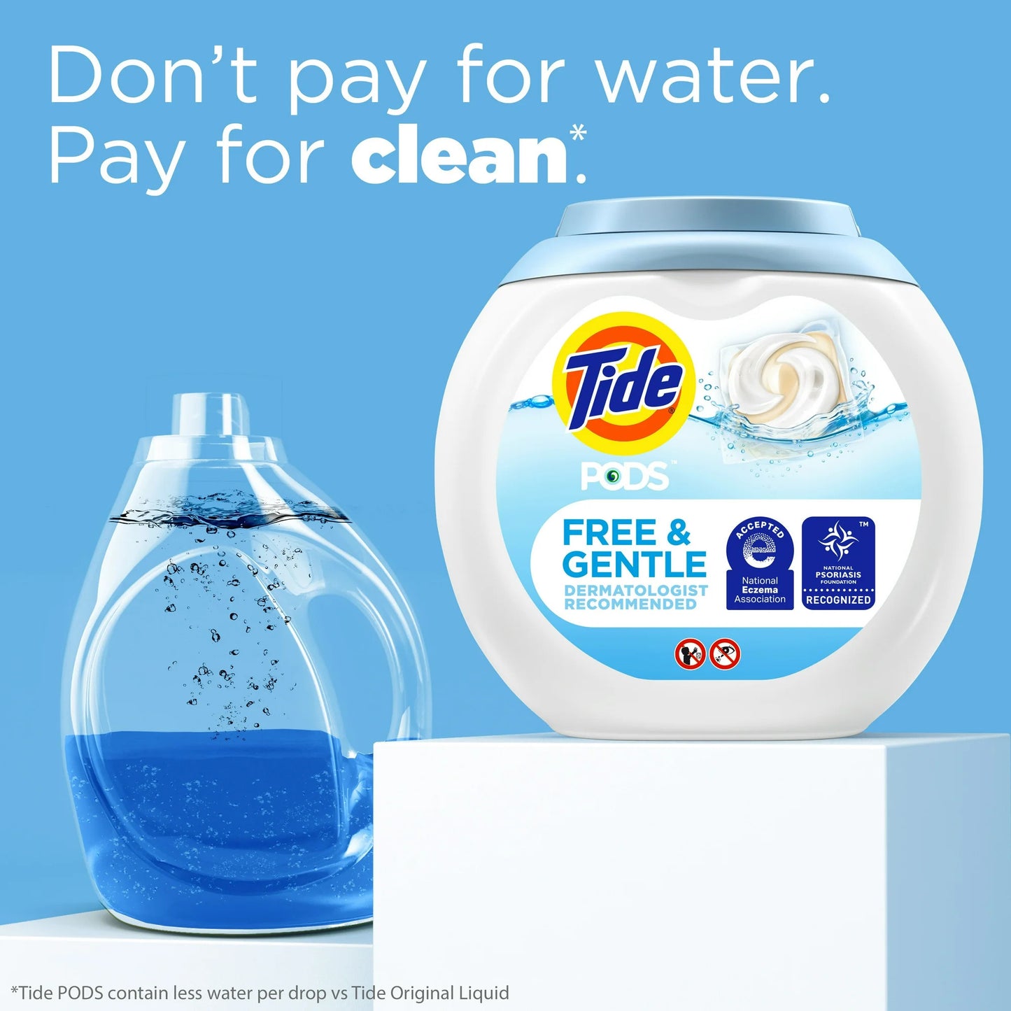 Tide Liquid Pods Free & Gentle He I 81 Pods (62oz)