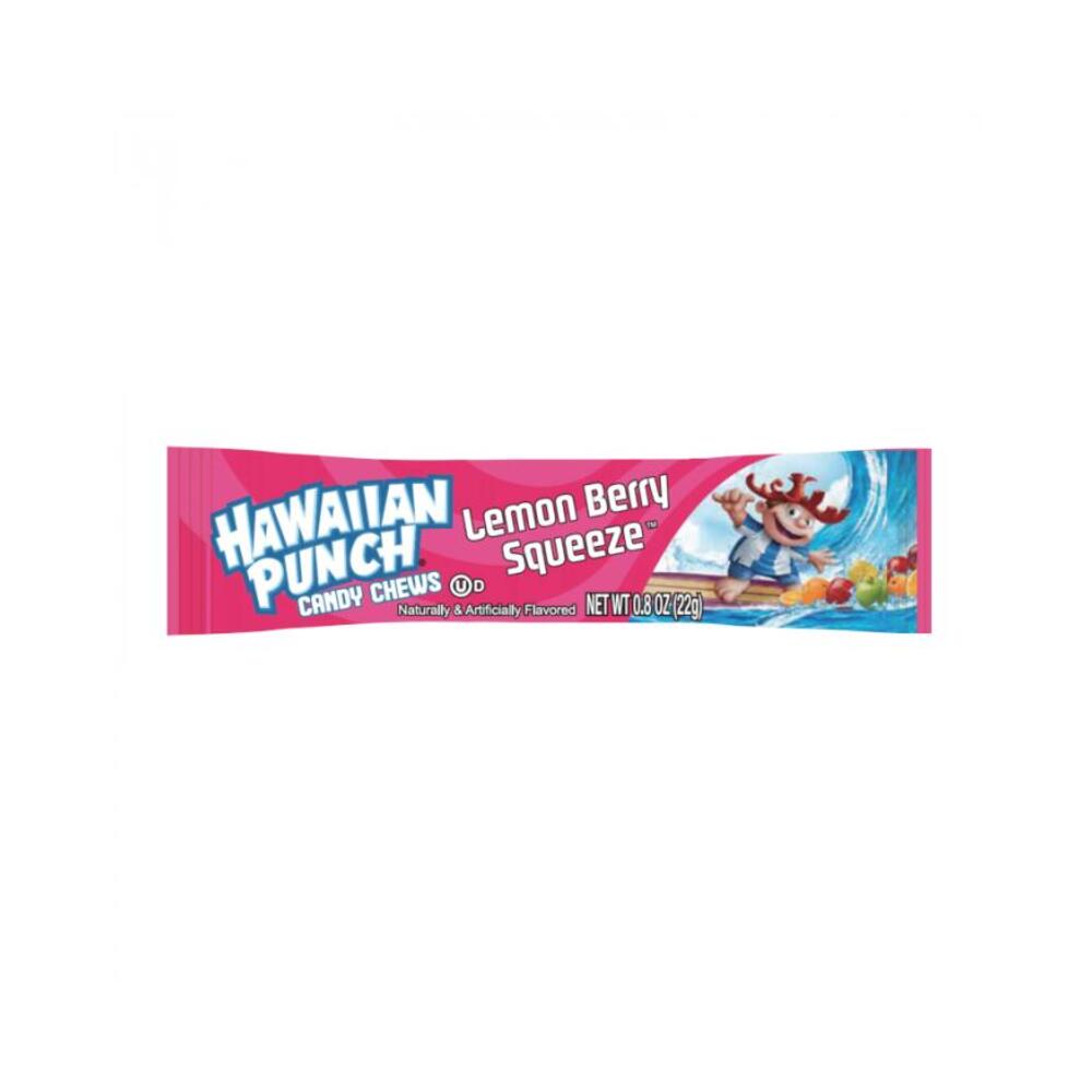 Hawaiian Punch Chews Bar Lemon Berry Squeeze .8oz (22g)
