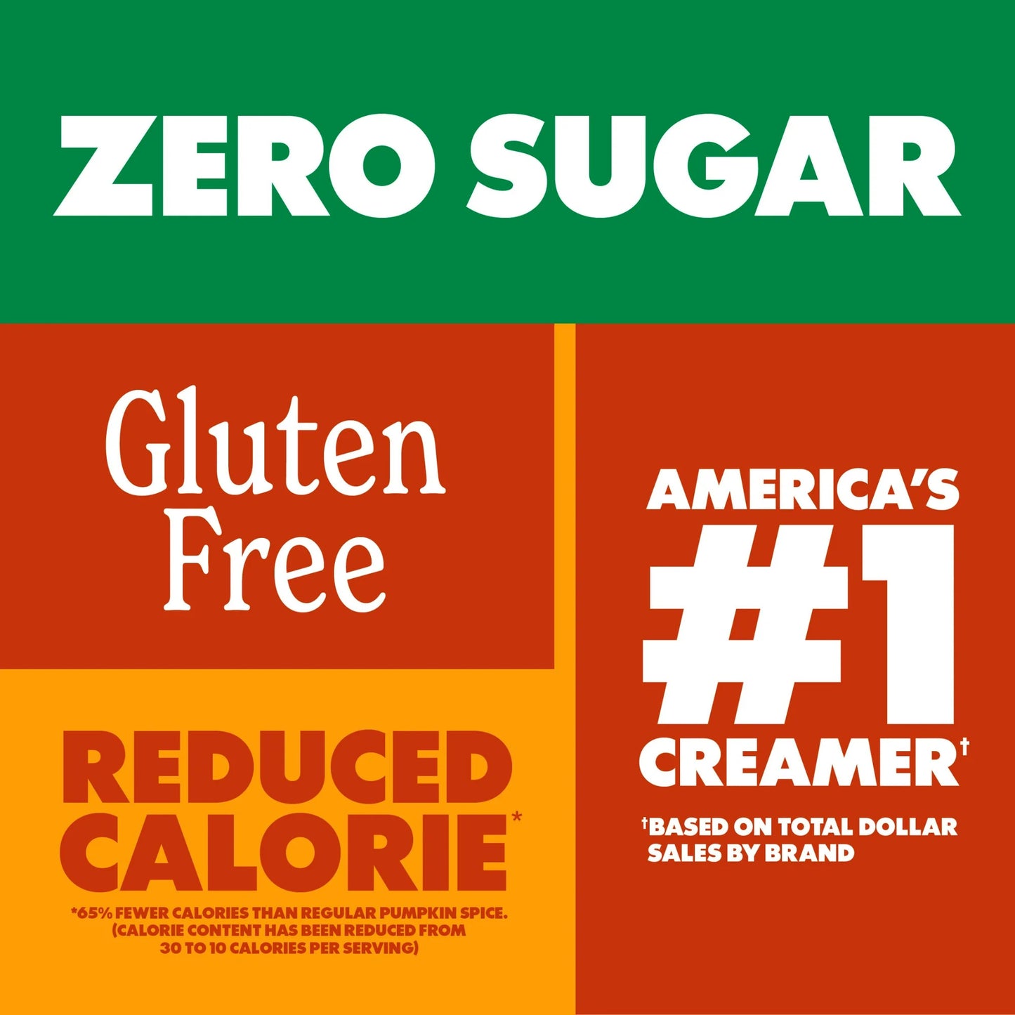Coffee Mate Zero Sugar Pumpkin Spice 32oz (946ml)
