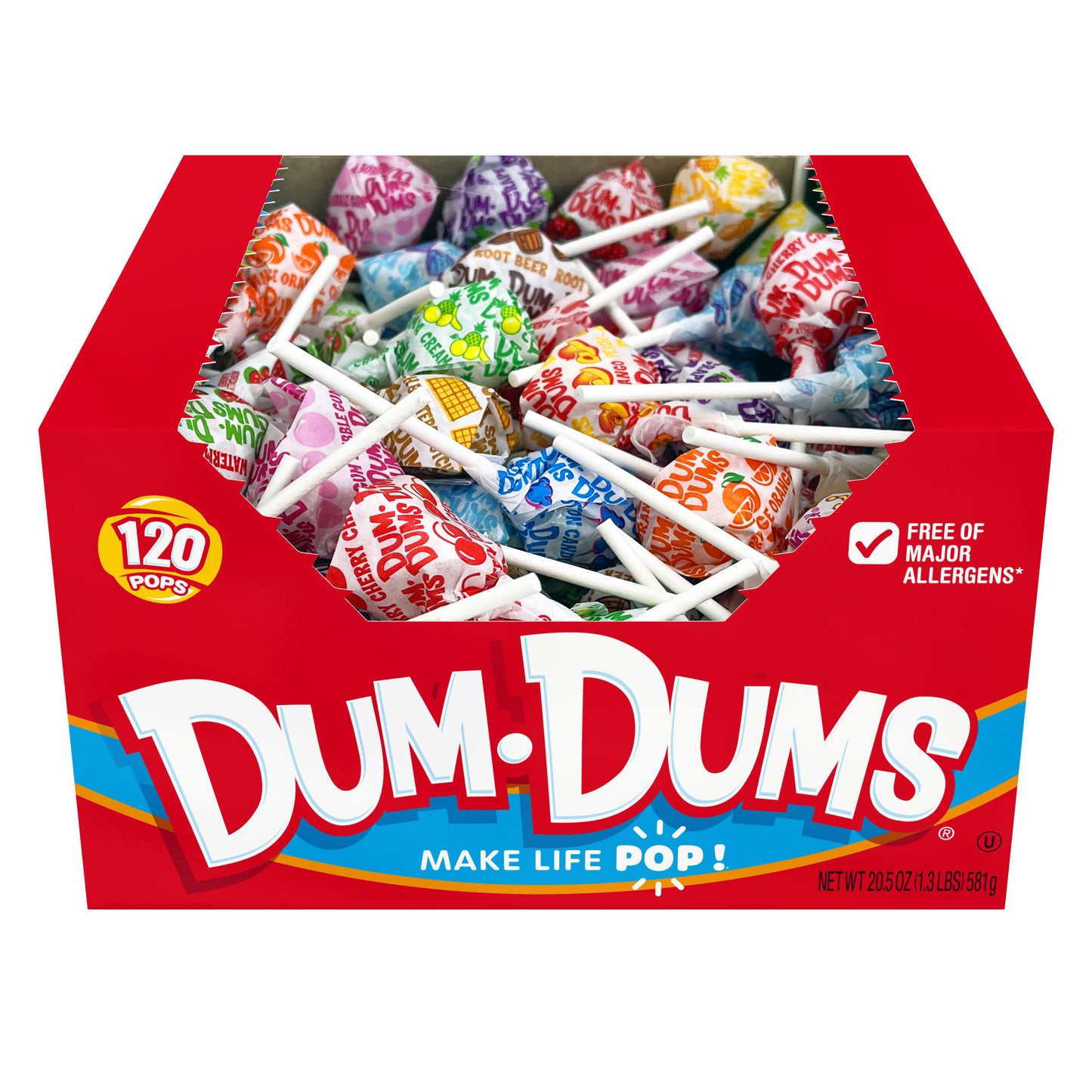 Spangler Dum Dums Pops 120s 20oz (581g)