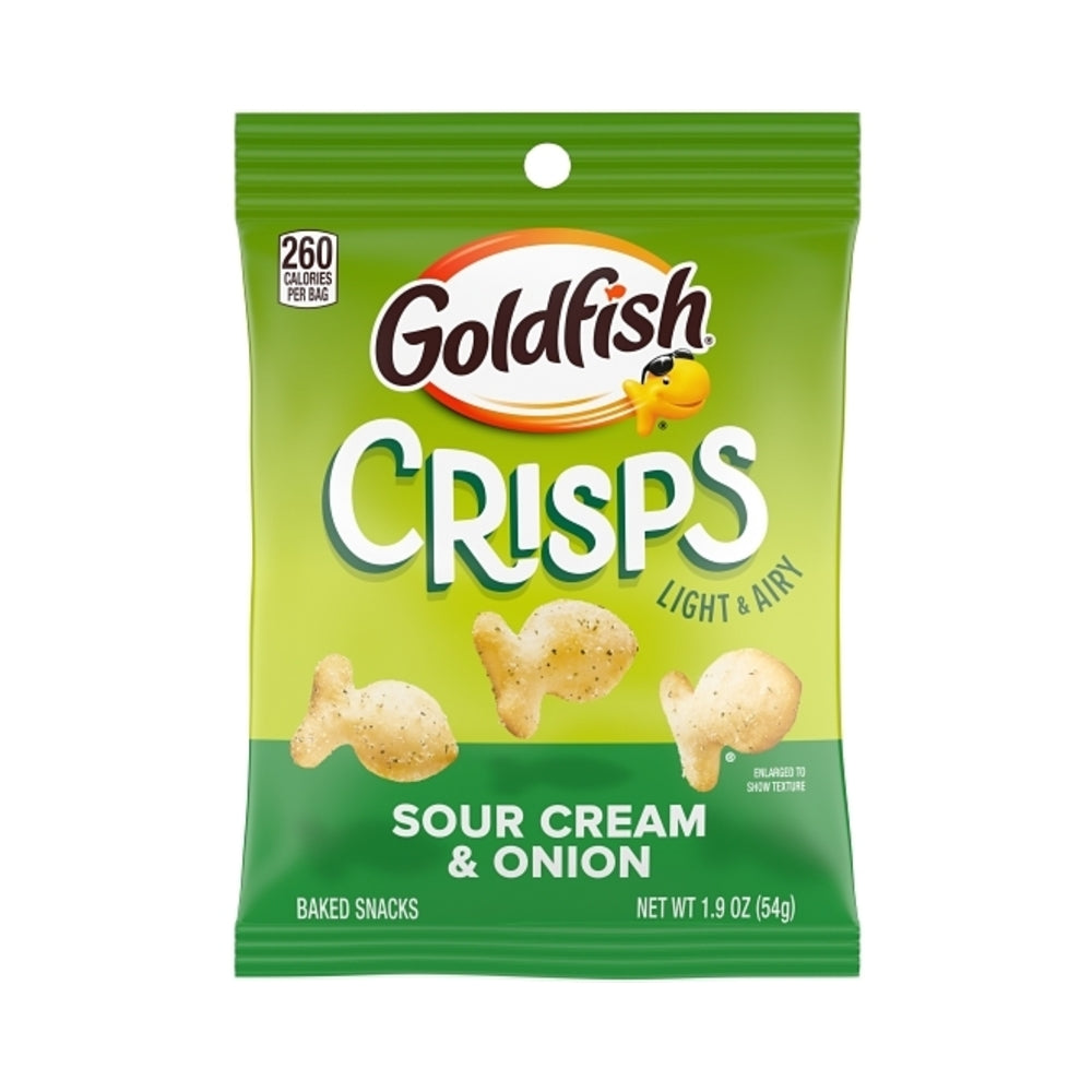 Pepperidge Farm Goldfish Sour Cream & Onion Crisps Crackers 1.9oz (54g)