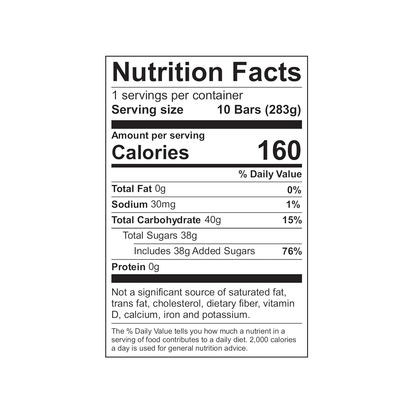 Starburst Freezer Pops Assorted 10ct 1oz (283.5g)