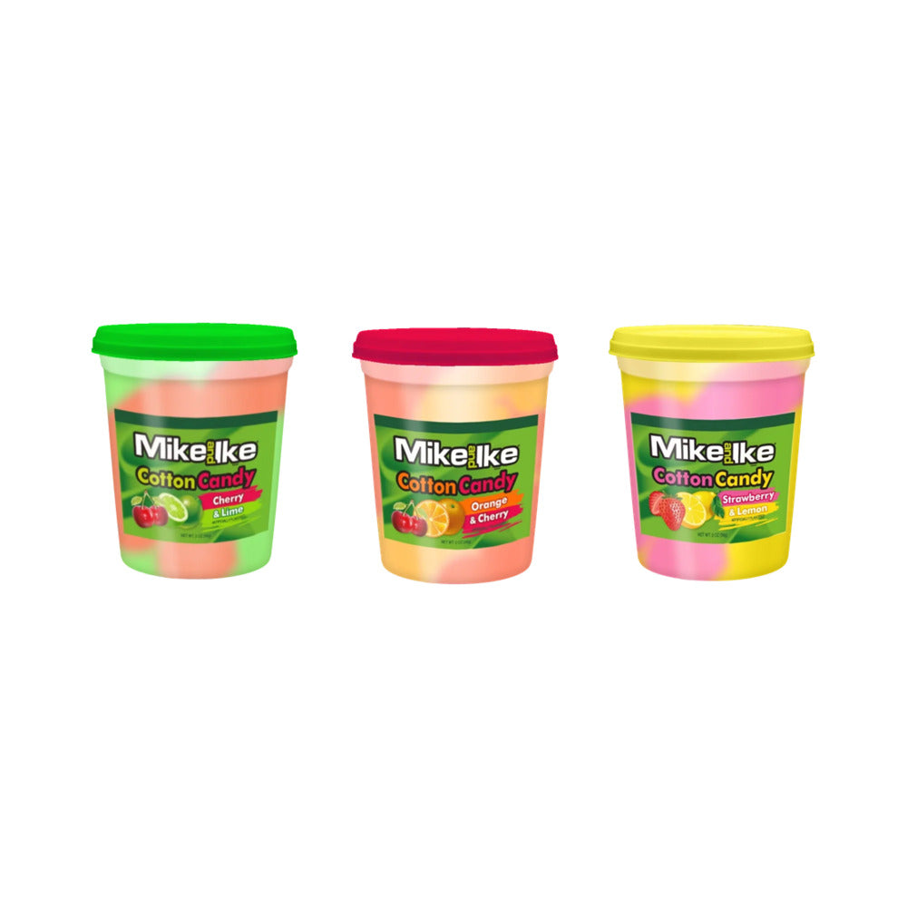 Mike and Ike Cotton Candy Tub 2oz (57g)