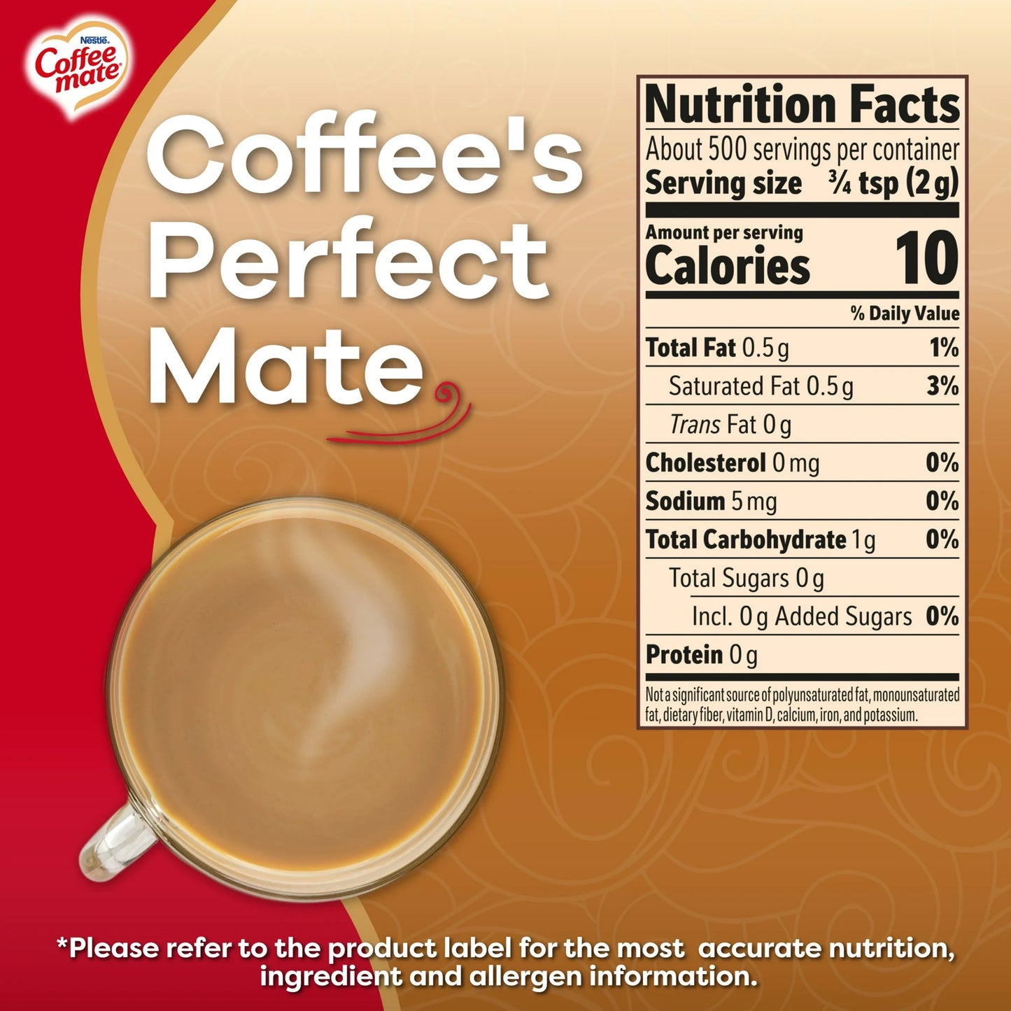 Nestle Coffee Mate The Original Powder Creamer 35.3oz (1kg)