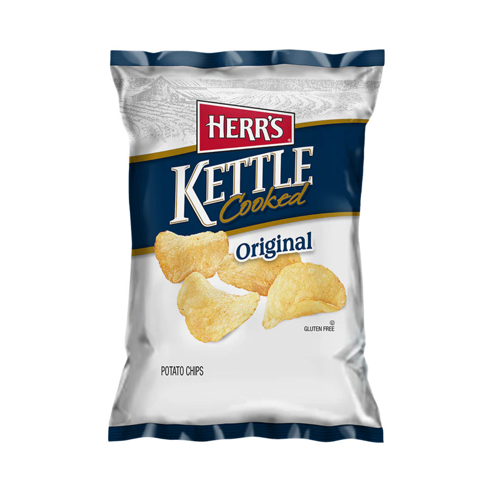 Herr’s Original Kettle Cooked Chips 5oz (142g)