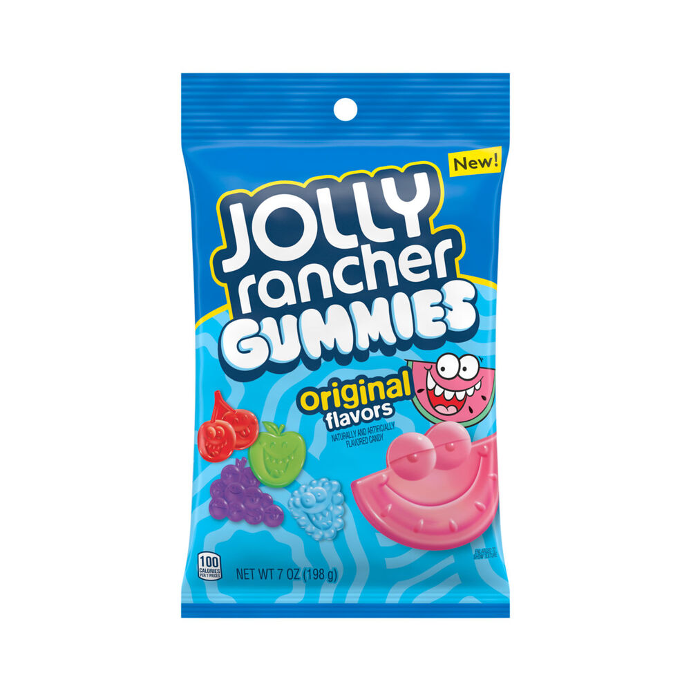 Jolly Rancher Gummies Peg Bag 7oz (198g)