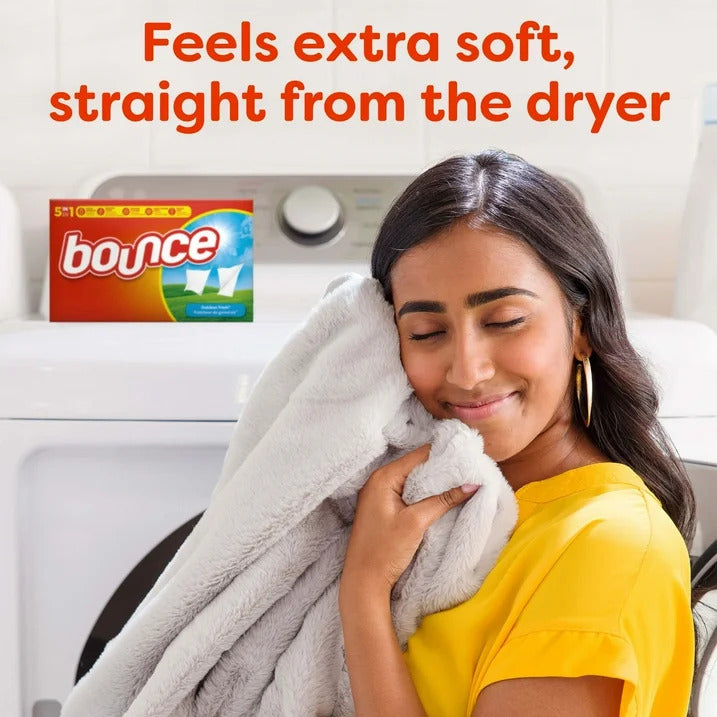 Bounce Fabric Softener Dryer Sheet Outdoor Fresh 240’s