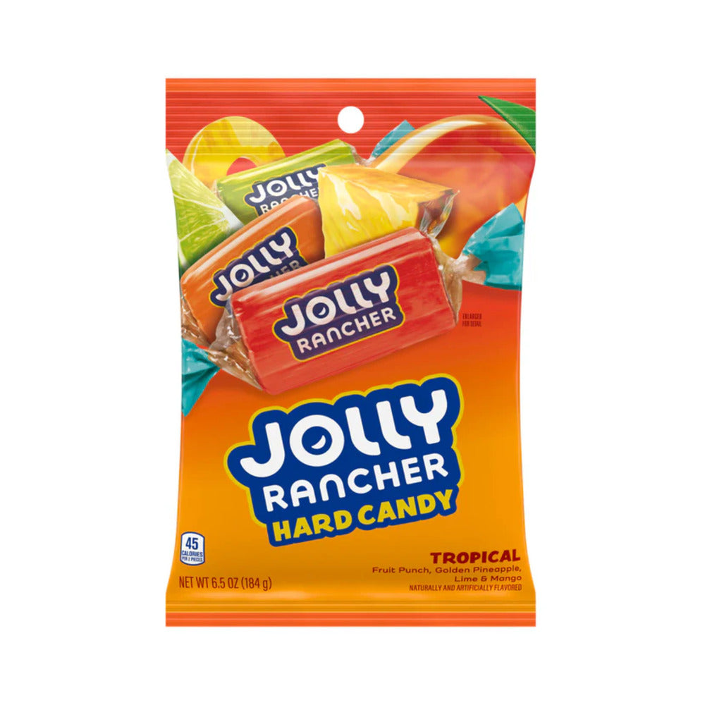 Jolly Rancher Hard Candy Tropical Peg Bag 6.5oz (184g)