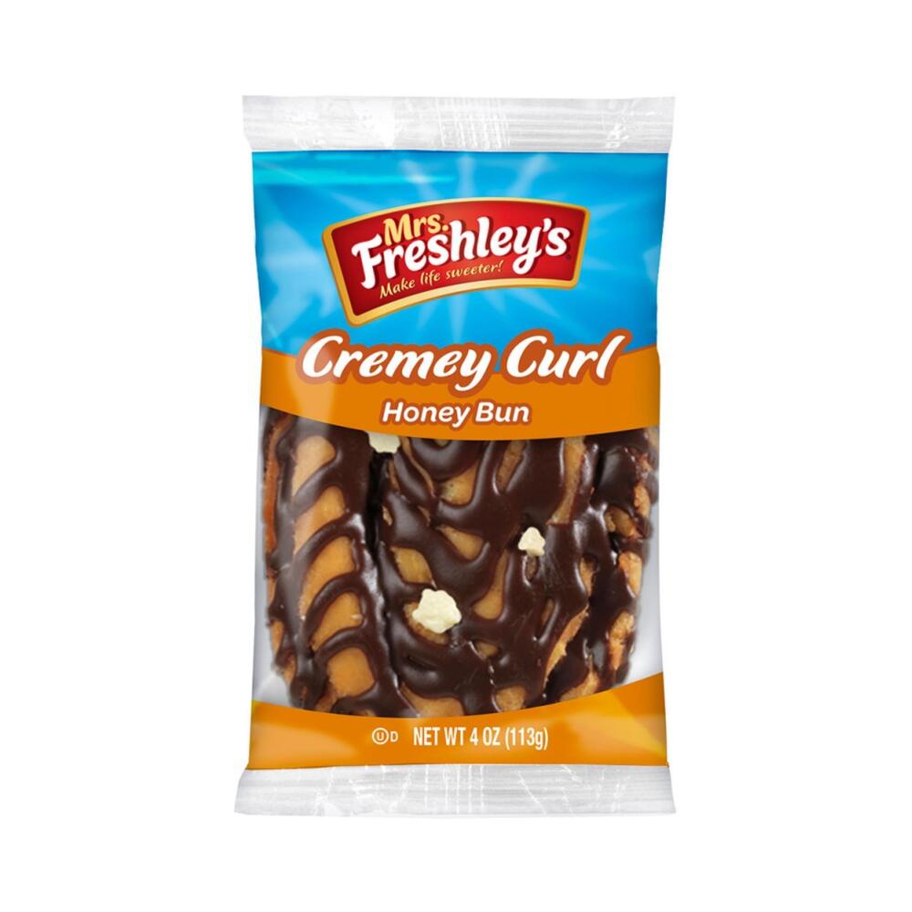 Mrs Freshley's Creme Curl Honey Buns 4oz (113g)