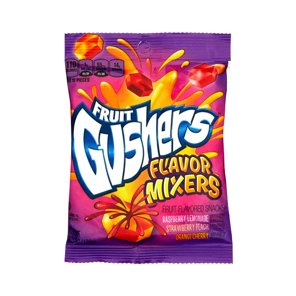 Fruit Gushers Flavor Mixers 4.25oz (120g)
