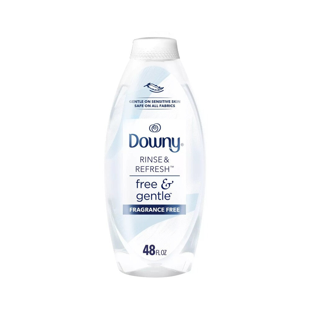 Downy Rinse & Refresh Free & Gentle Laundry Odor Remover and Fabric Softener I 48oz (1.43L)