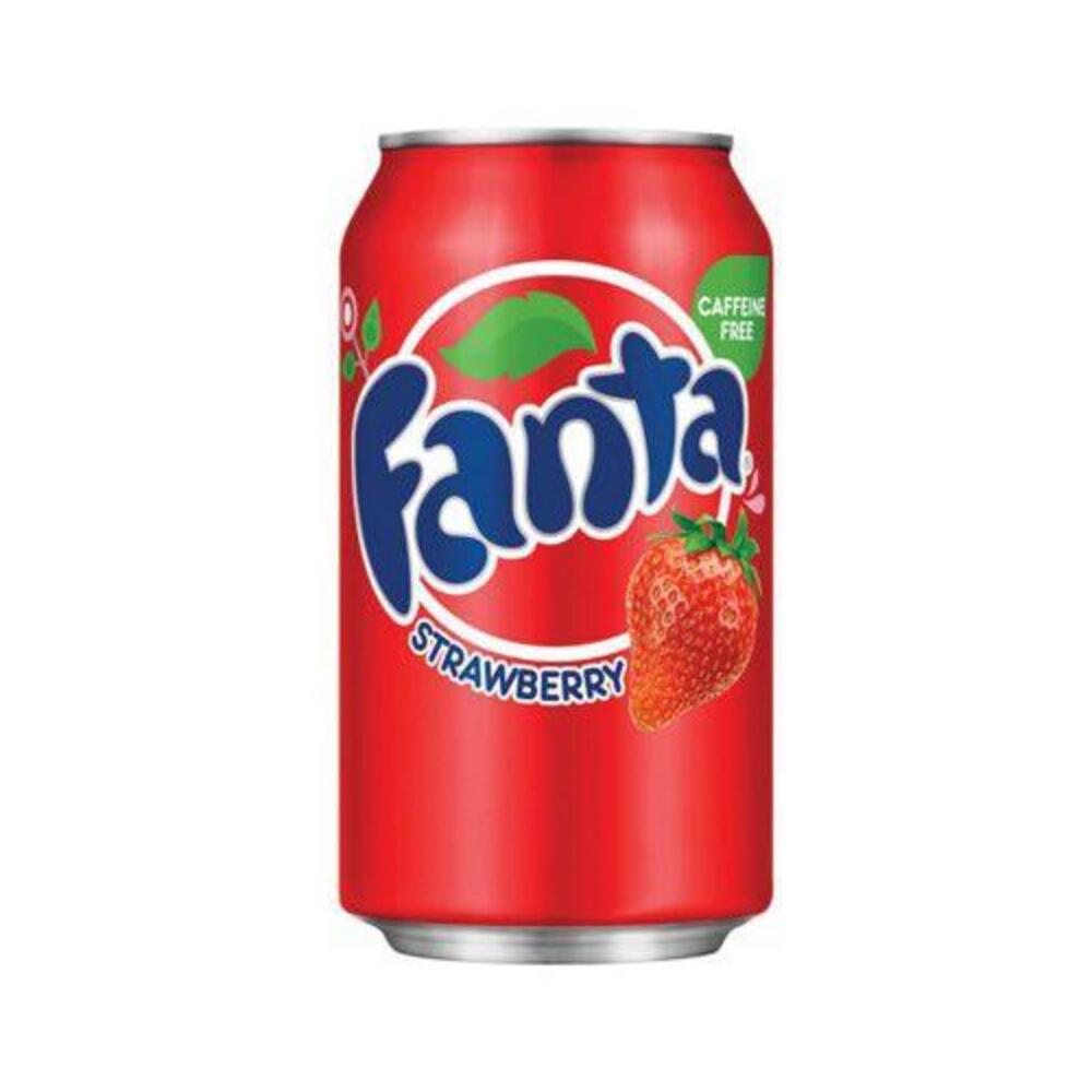 Fanta Strawberry Soda Can 12oz (355ml)
