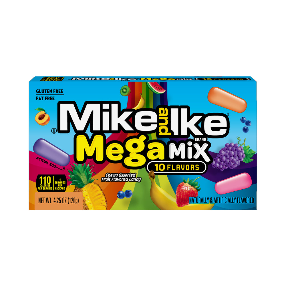 Mike & Ike Mega Mix Theater Box 4.25oz (120g)
