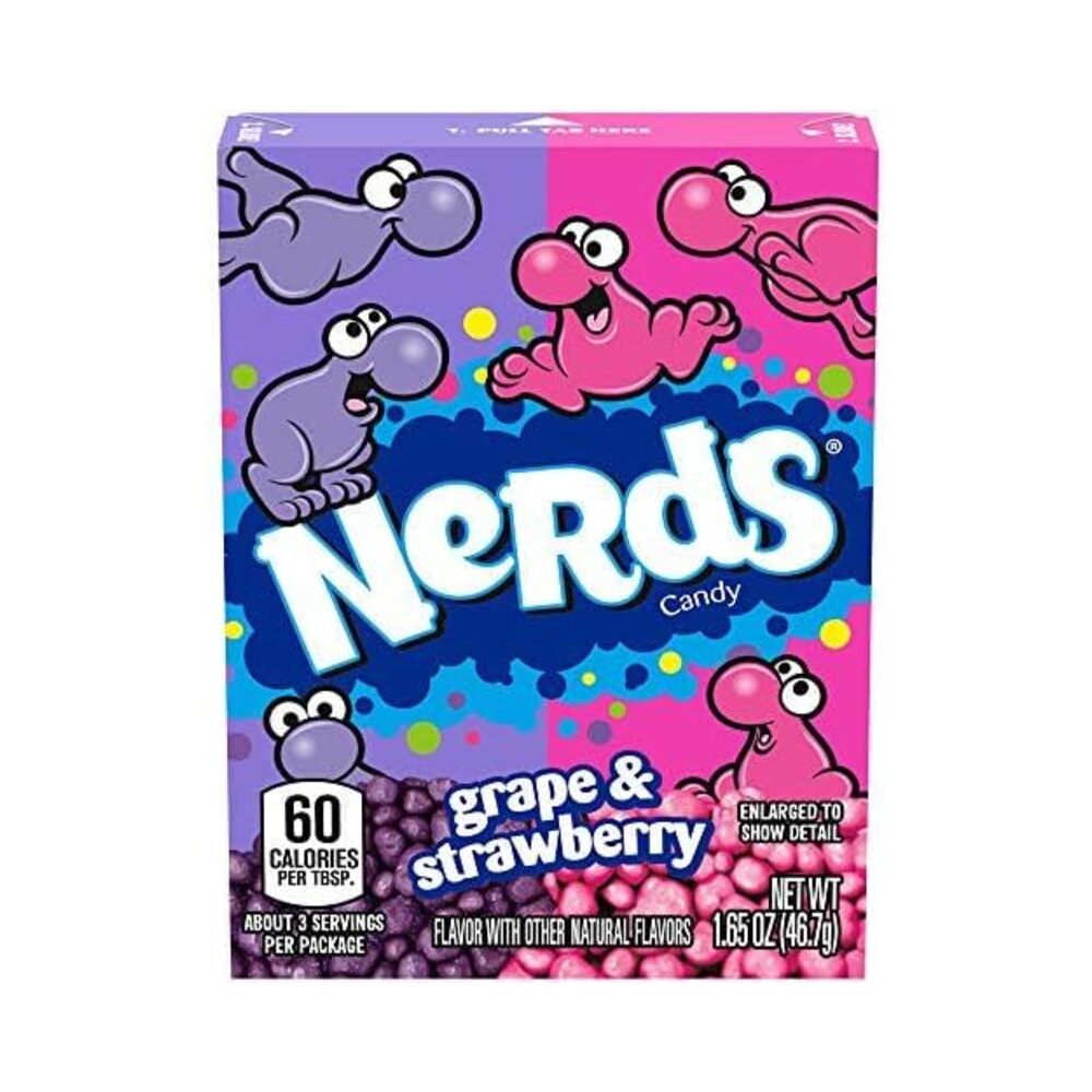 Nerds Grape/Strawberry 1.65oz (46.7g)