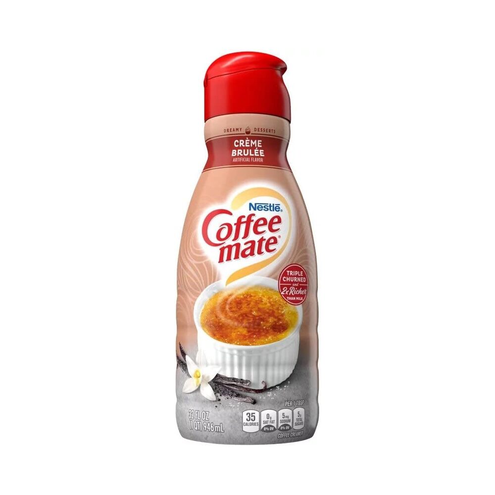 Coffee Mate Creme Brulee Creamer 32oz (946ml)
