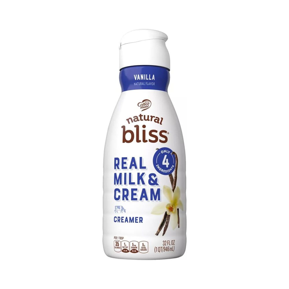 Coffee mate Natural Bliss Vanilla Creamer 32oz (946ml)