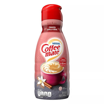 Coffee mate Cinnamon Vanilla Creme Liquid Coffee Creamer, 32 fl oz (946ml)