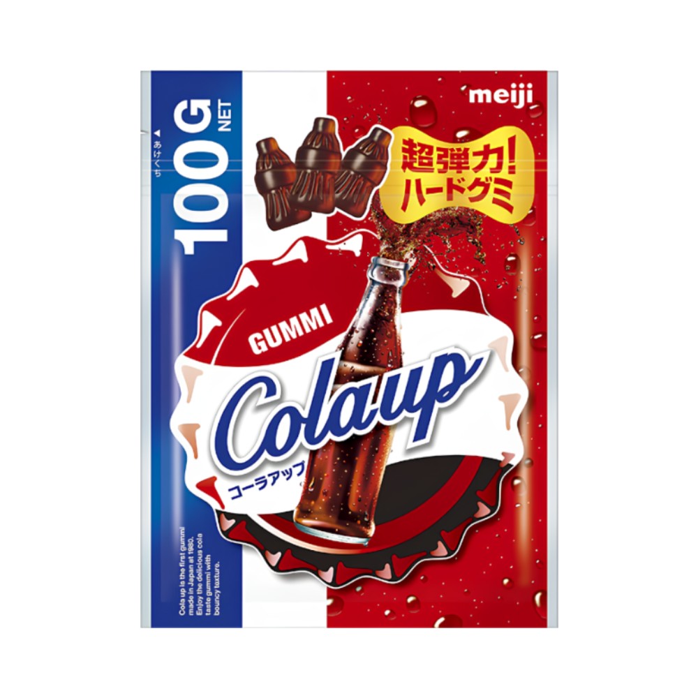 Meiji Cola Up Hard Gummy 100g (JAPAN)