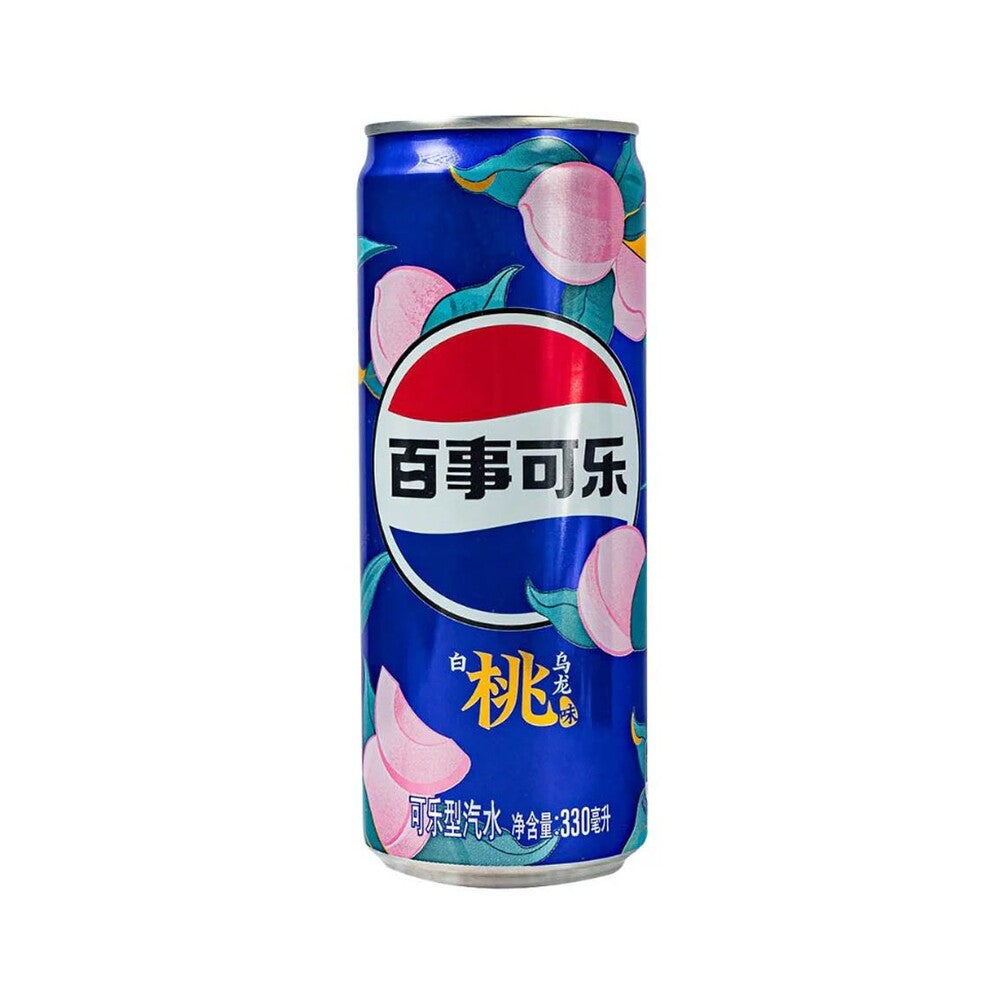 Pepsi Peach Oolong Slim Cans 330ml (CN)