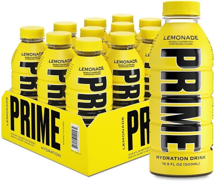 Prime Lemonade 16.9oz (500ml)