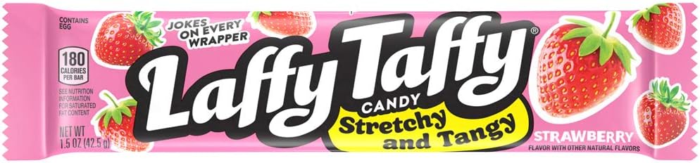 Laffy Taffy Stretchy And Tangy Strawberry 1.5oz (42.5g)