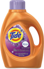 Tide plus Febreze Freshness Liquid Laundry Detergent, Spring & Renewal, 92Oz (2.72L)