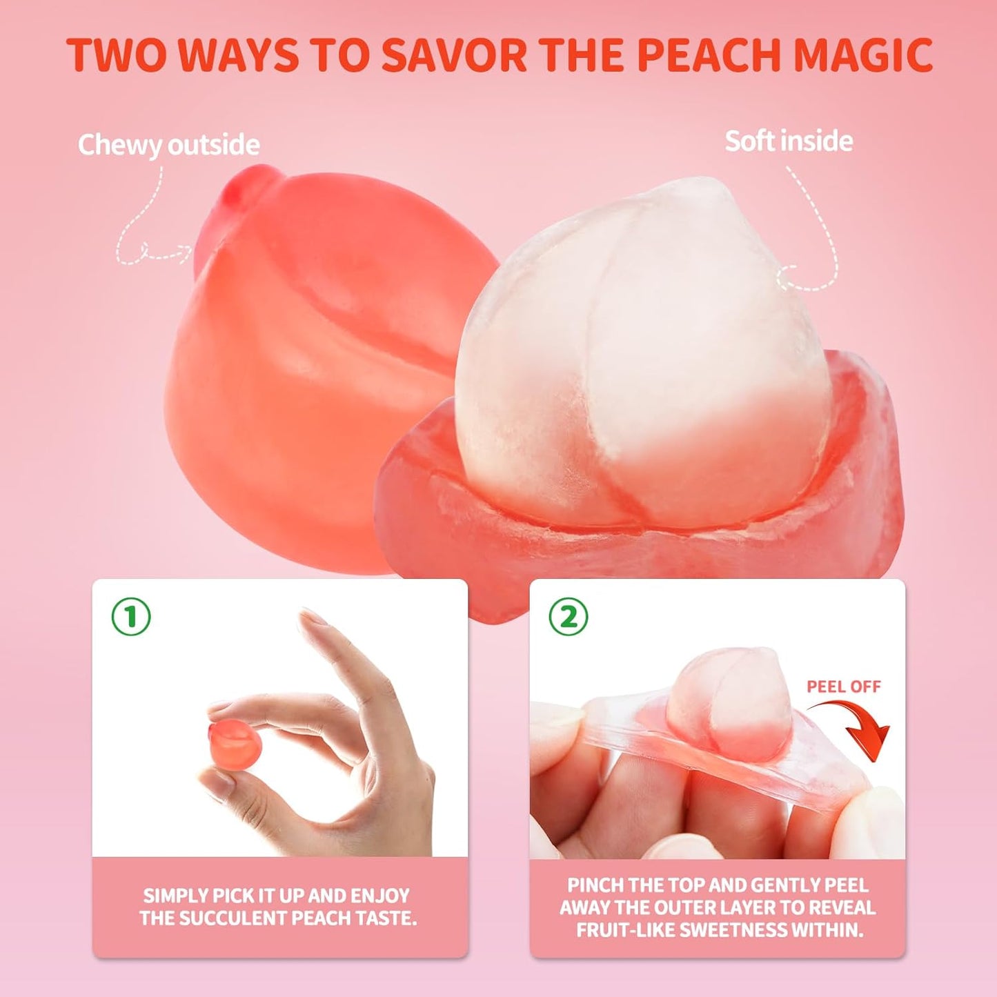 Amos Peelerz Peach 6oz (170g)