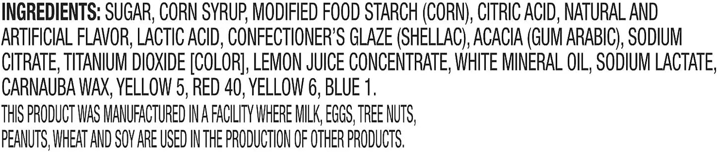 Lemonhead Chewy Tropical 0.8oz (23g) Best Before 31/10/2024