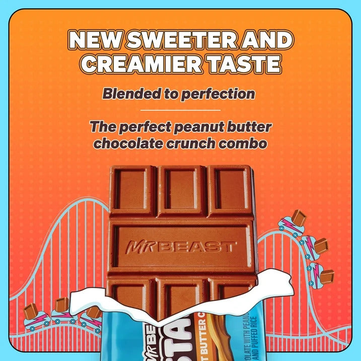Feastbles Mr Beast Peanut Butter Chocolate Bar 35g