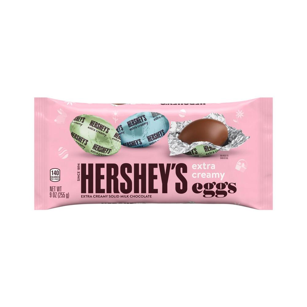 Hershey's Extra Creamy Milk Chocolate Eggs 9oz (255g)