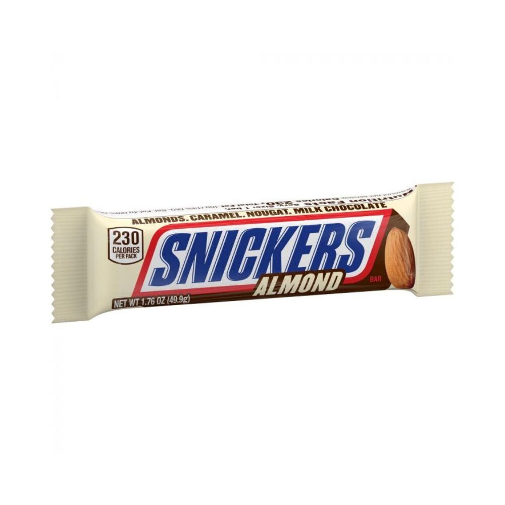 Snickers Almond 1.76oz (49.9g) - US
