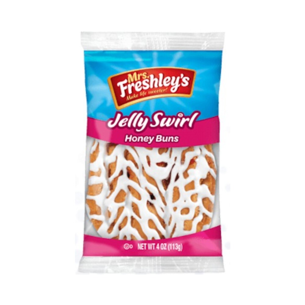 Mrs. Freshley's Jelly Swirl Honey Bun Donut 4oz (113g)