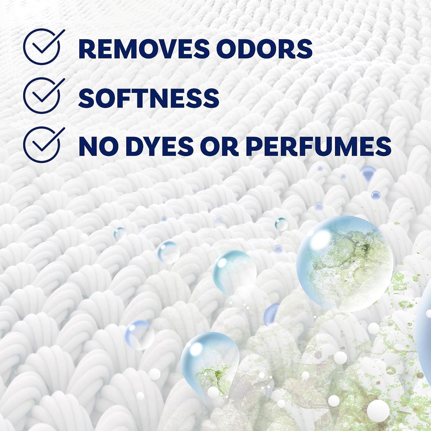 Downy Rinse & Refresh Free & Gentle Laundry Odor Remover and Fabric Softener I 48oz (1.43L)