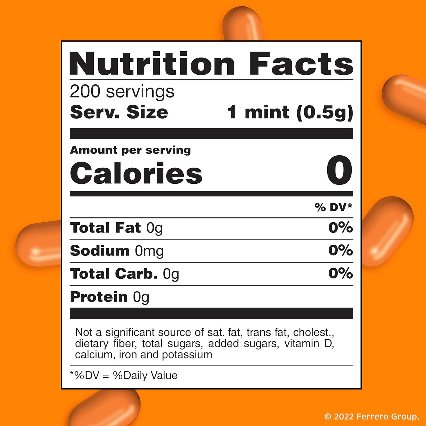 Tic Tac Orange (29g) 1oz