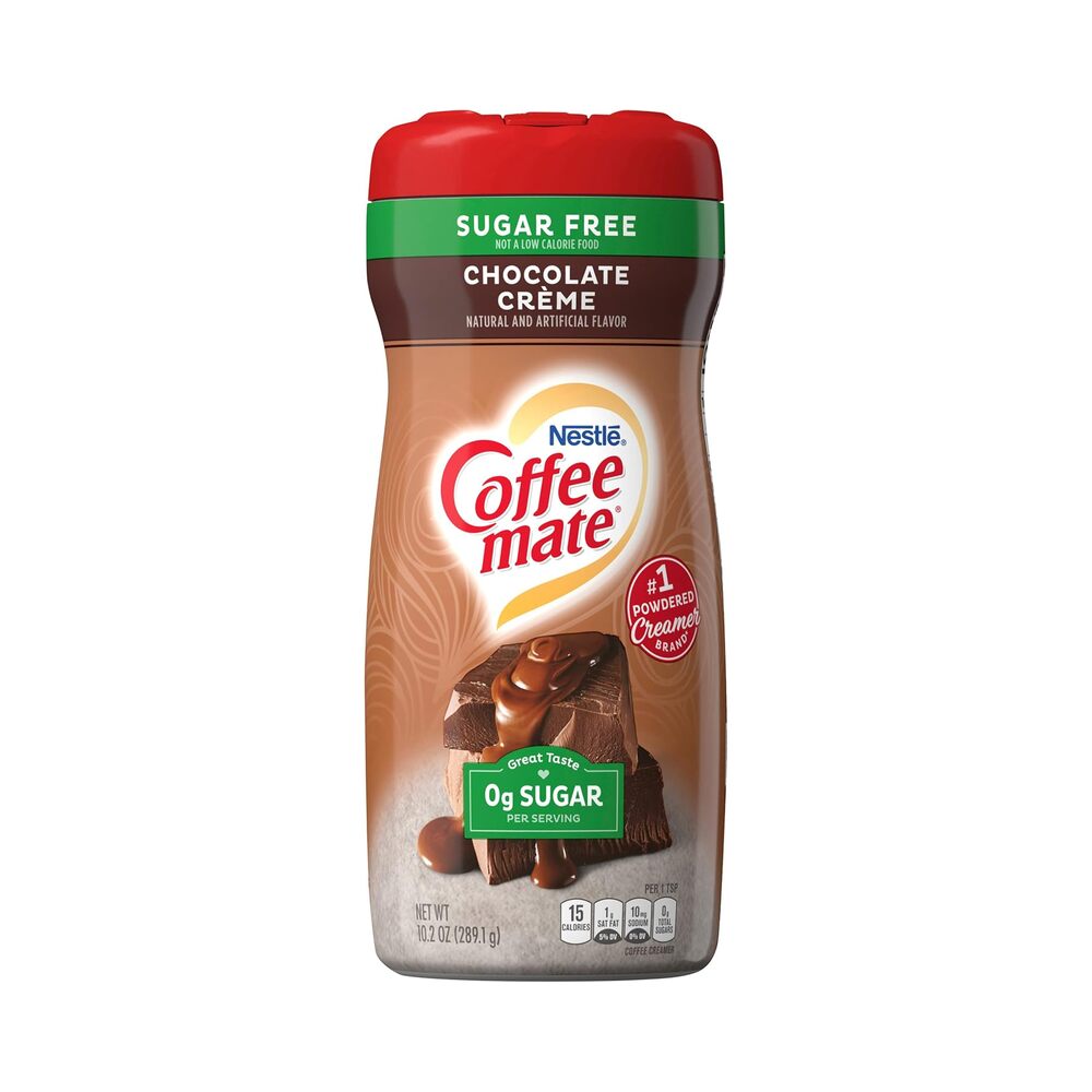 Coffee Mate Powder Zero Sugar Chocolate Crème 10.2oz (289.1g)