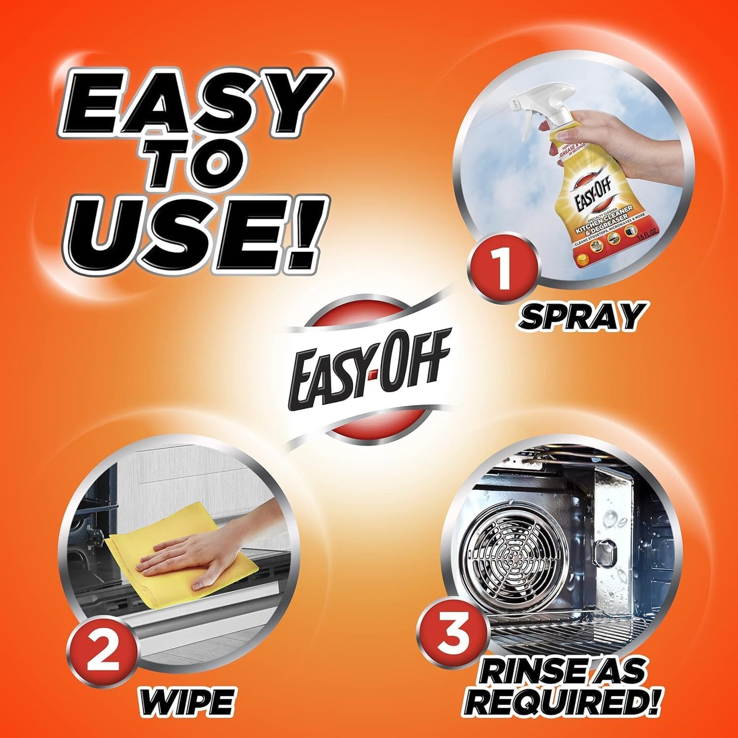 Easy Off Kitchen Degreaser 16oz (473ml)