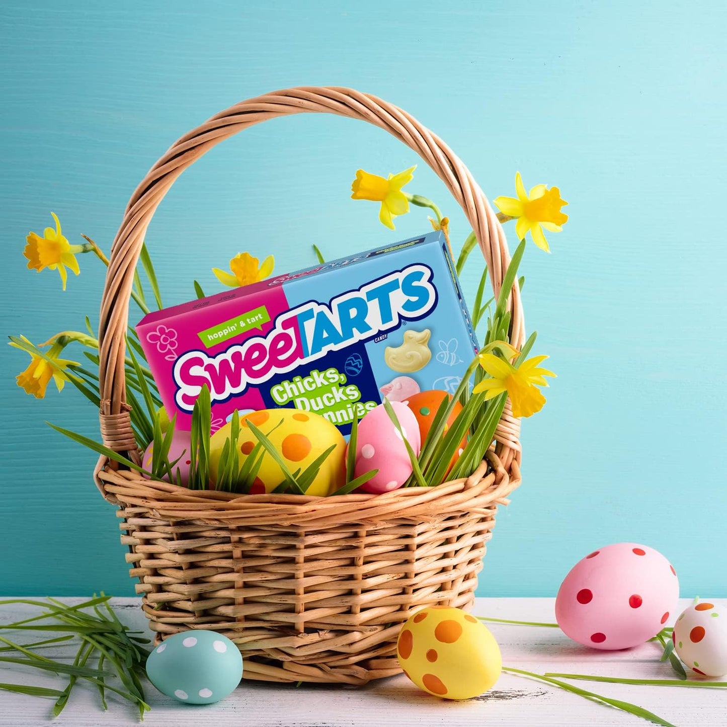 Sweetarts Theatre Box Chicks, Ducks & Bunnies Candy 4.5oz (127g)