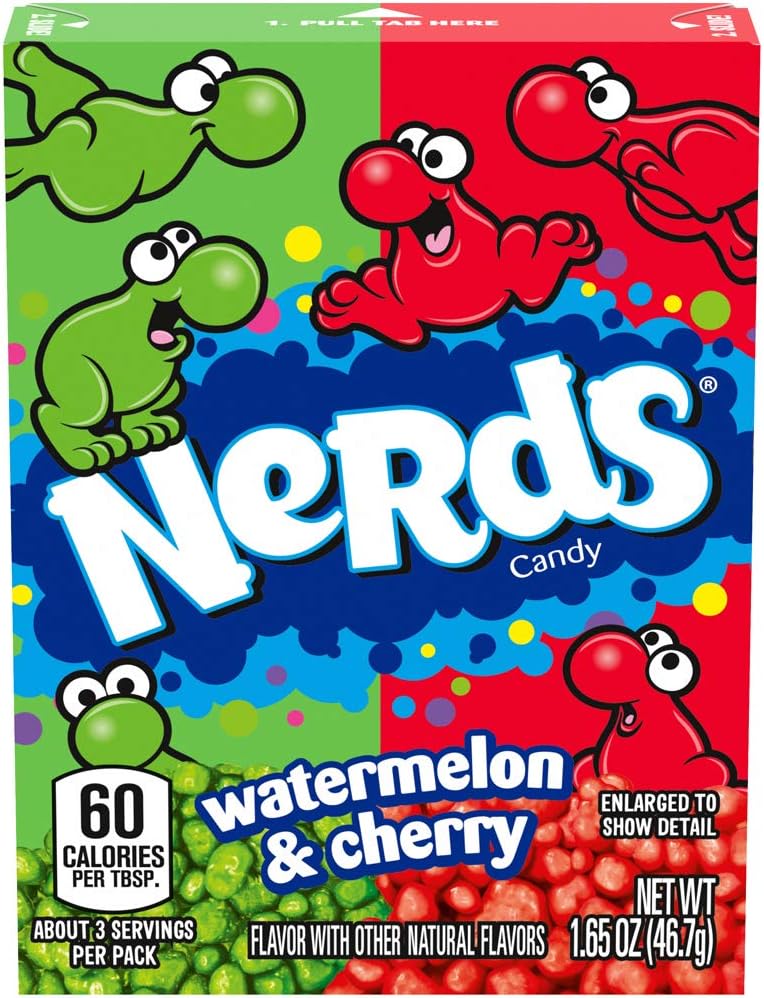 Nerds Watermelon Wild Cherry 1.65oz (46.7g)