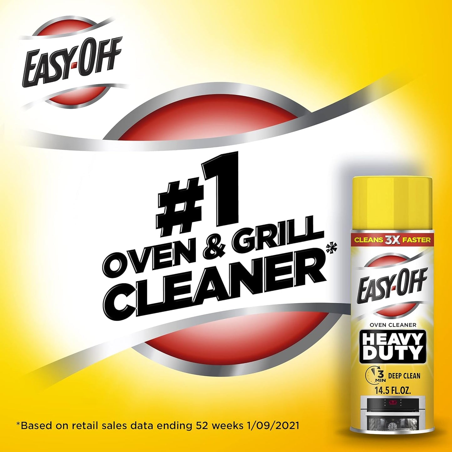 Easy Off Fresh Scent Heavy Duty Oven Cleaner 14.5oz (411g)