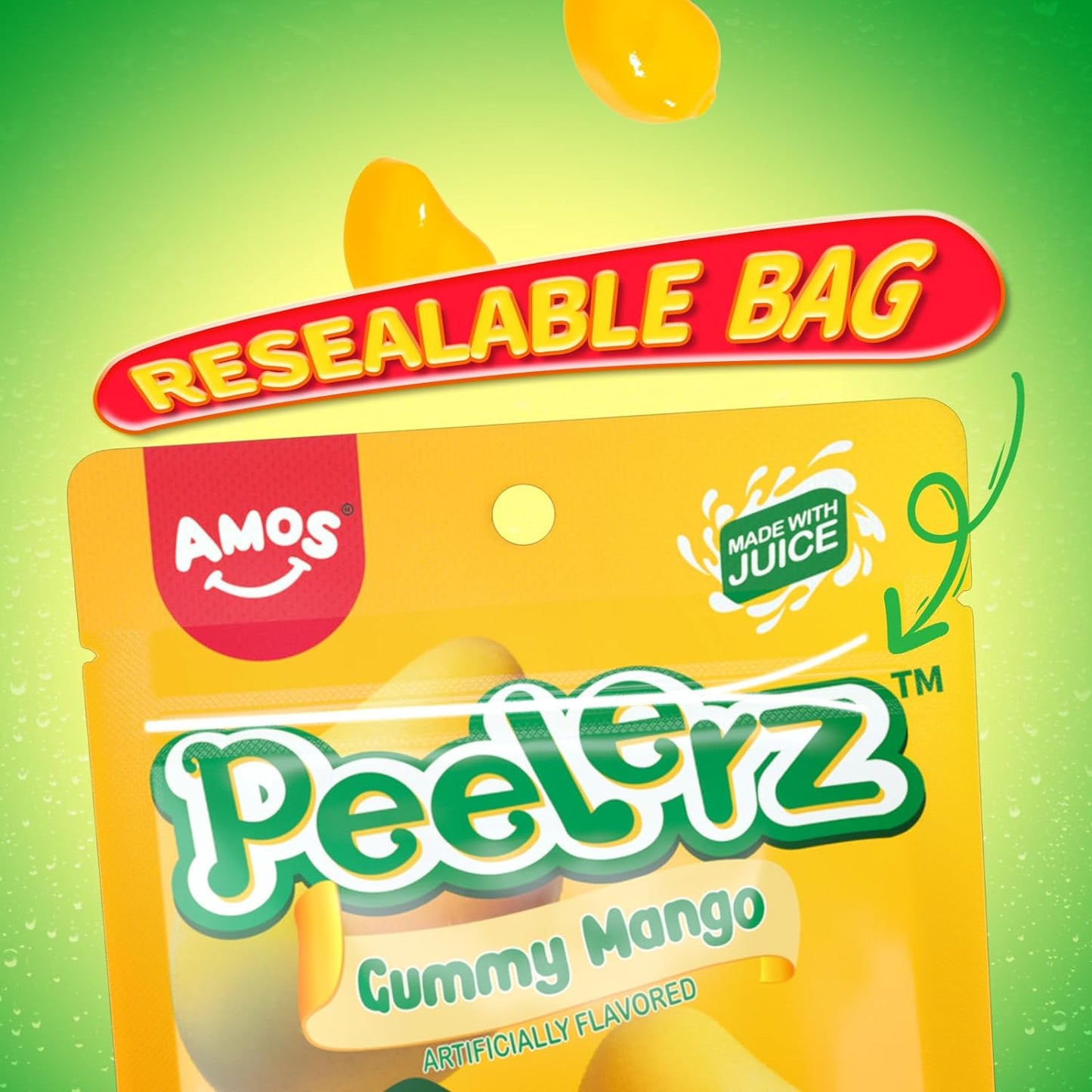 Amos Peelerz Mango 6oz (170g)