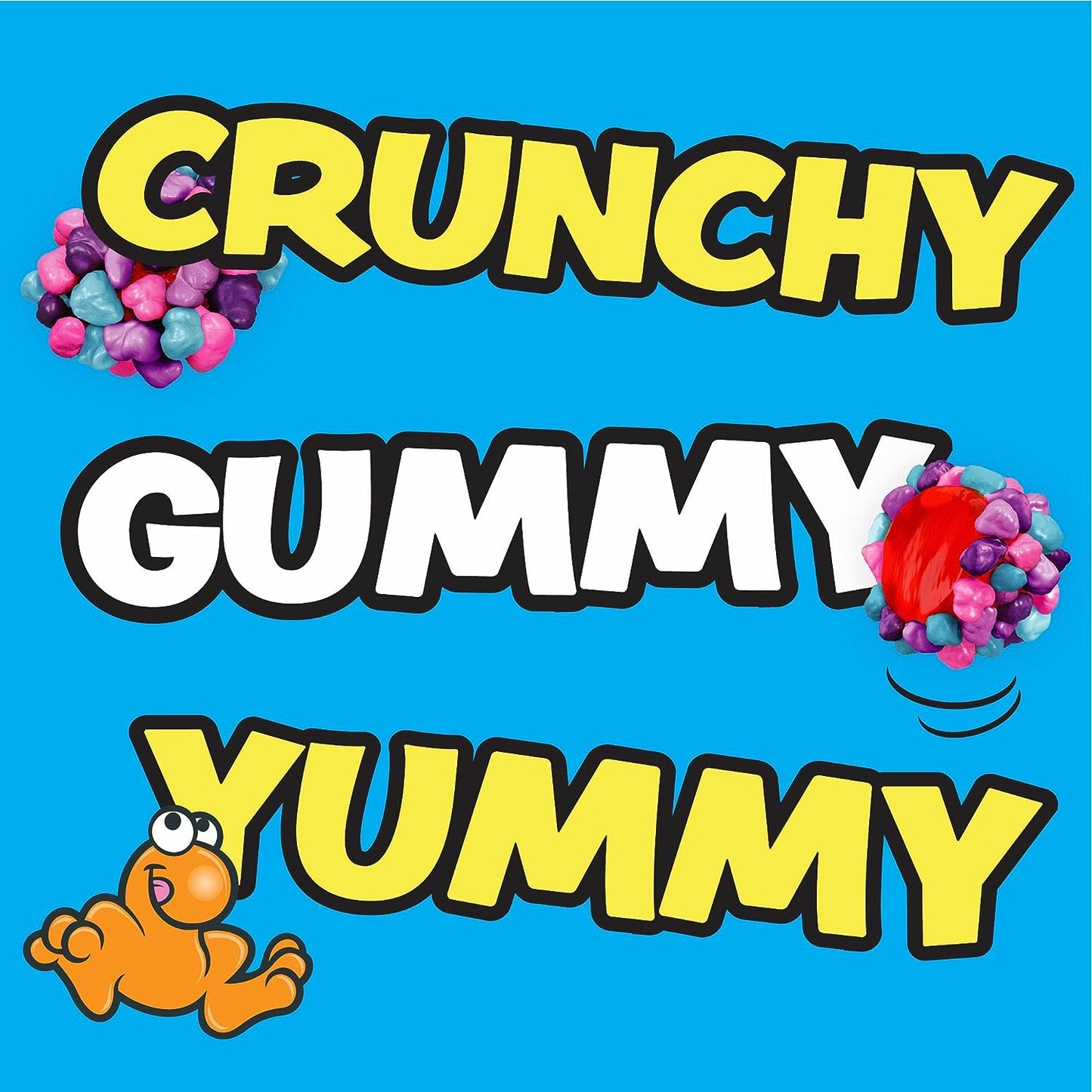 Nerds Clusters Gummy Very Berry Resealable Bag 8oz (226g)