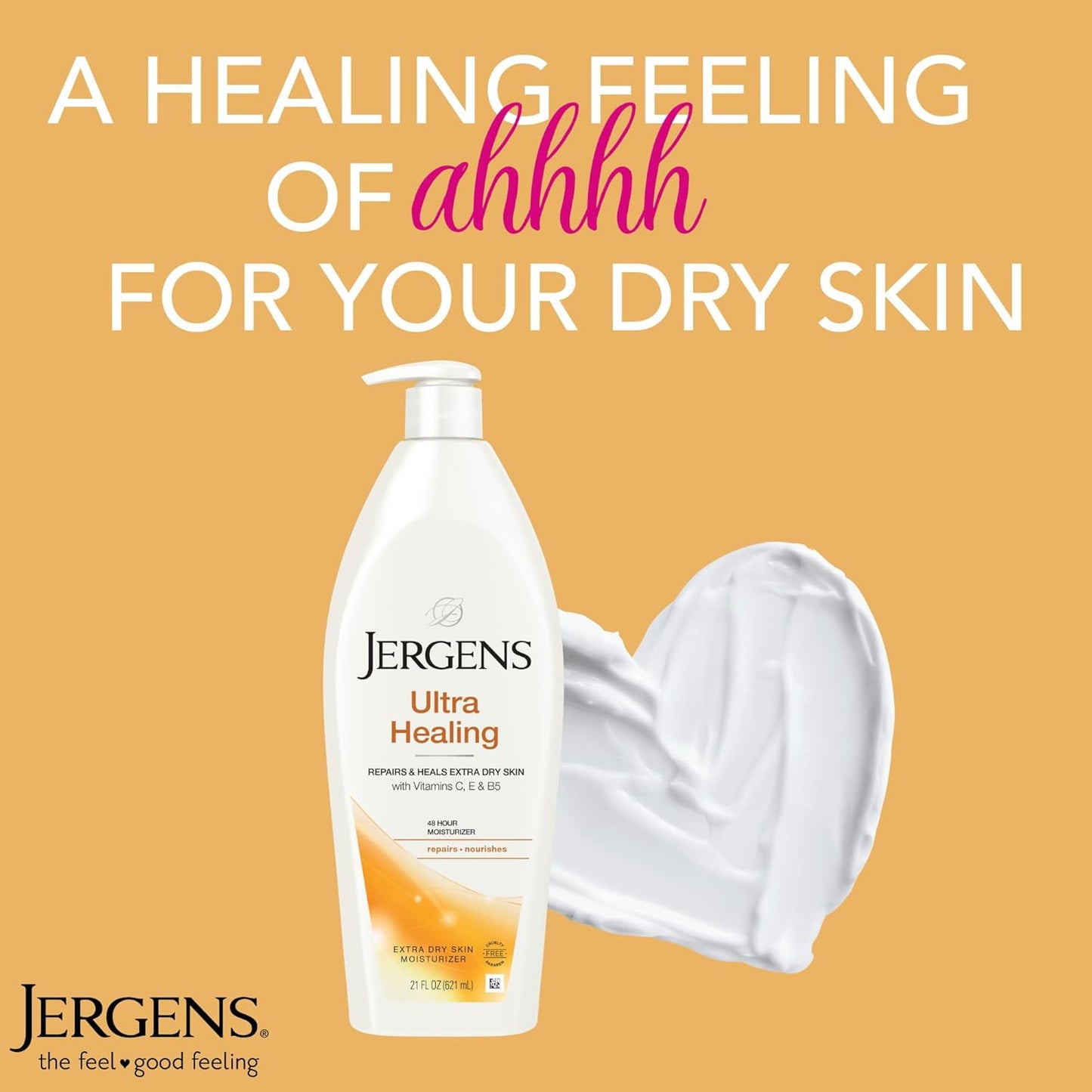 Jergens Ultra Healing Extra Dry Skin Moisturizer 21oz (621ml)