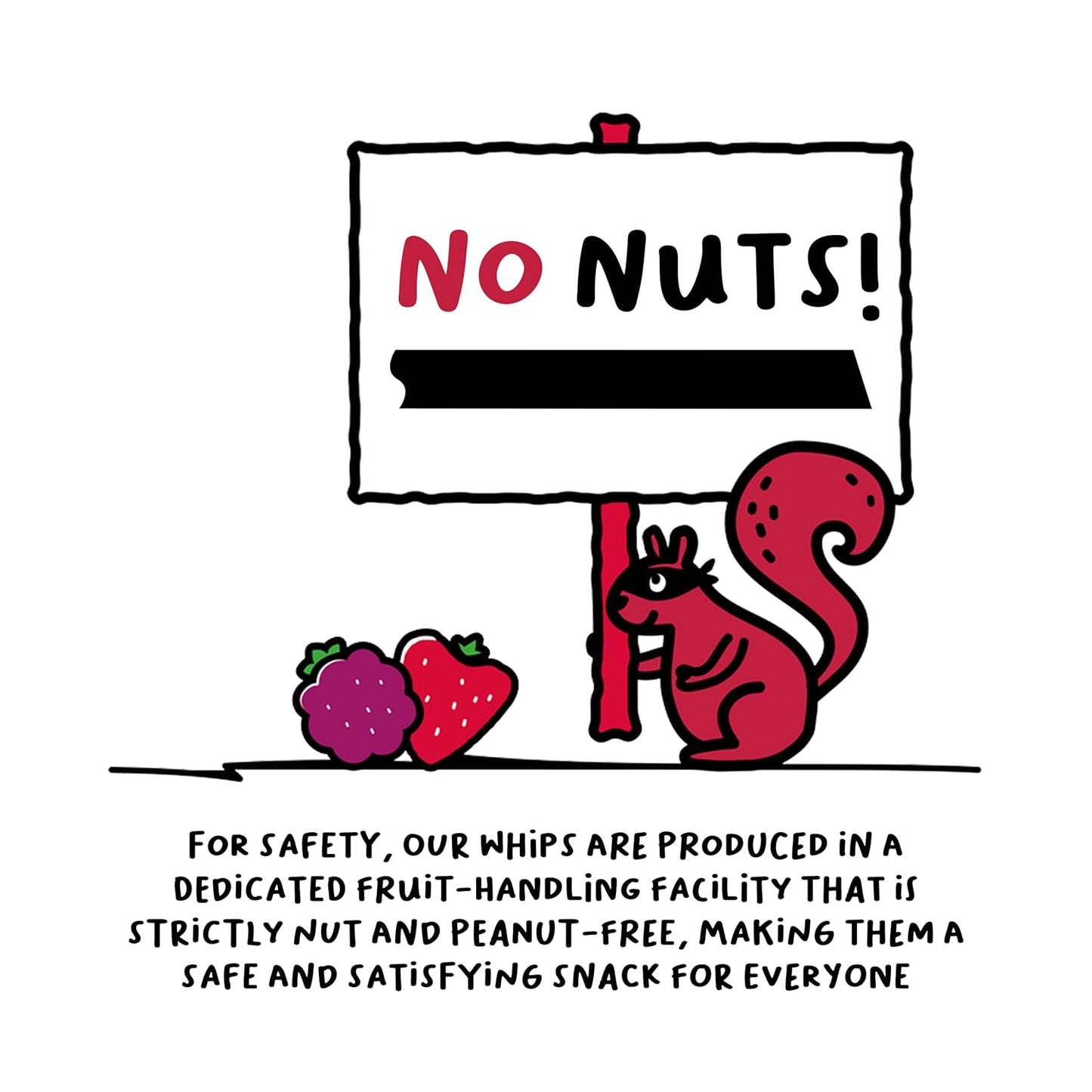 Froot Thief Strawberry Fruit Whip Kids Snacks multipack 5 x20g