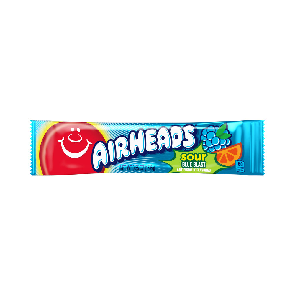 Airheads Singles Sour Blue Blast 0.55oz (16g)