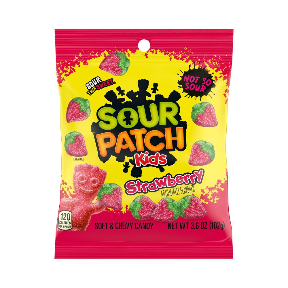 Sour Patch Kids Strawberry Bag 3.6oz (102g)
