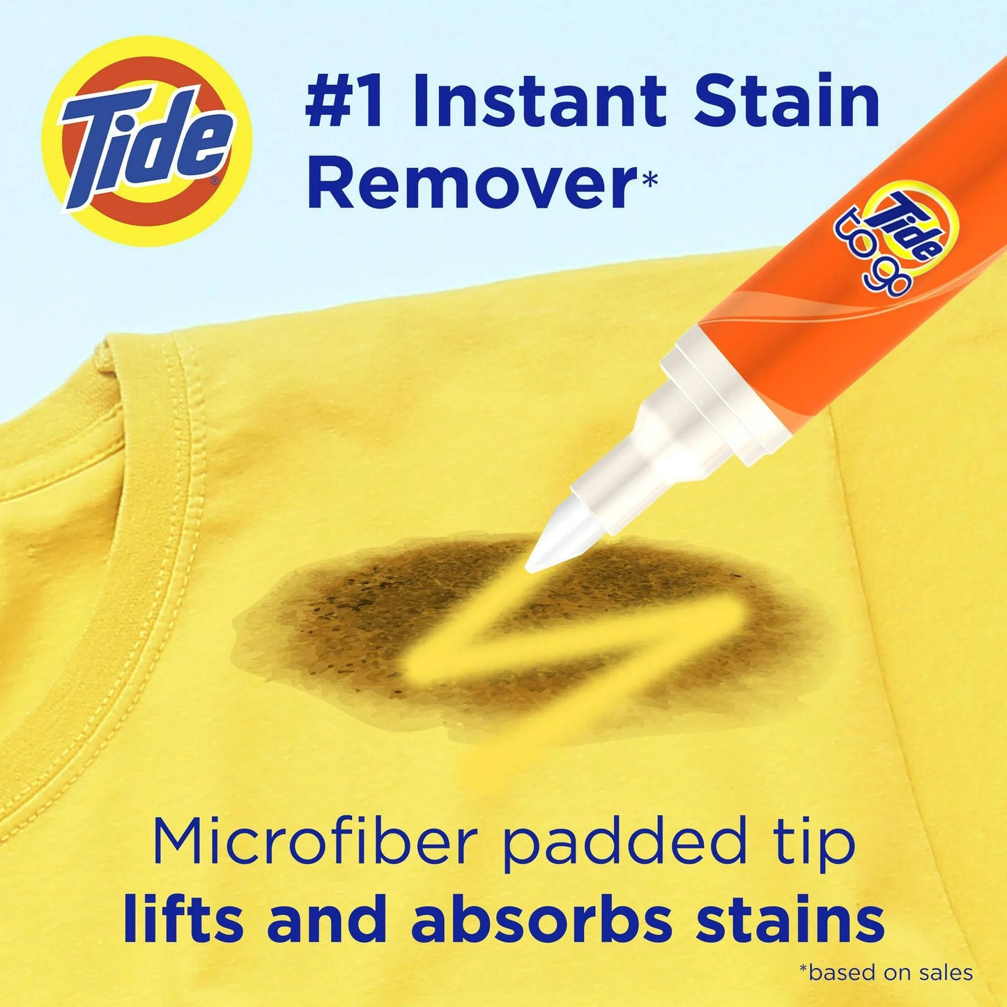 Tide To Go Instant Stain Remover Pen and Laundry Spot Cleaner, Travel and Pocket Size Stain Stick