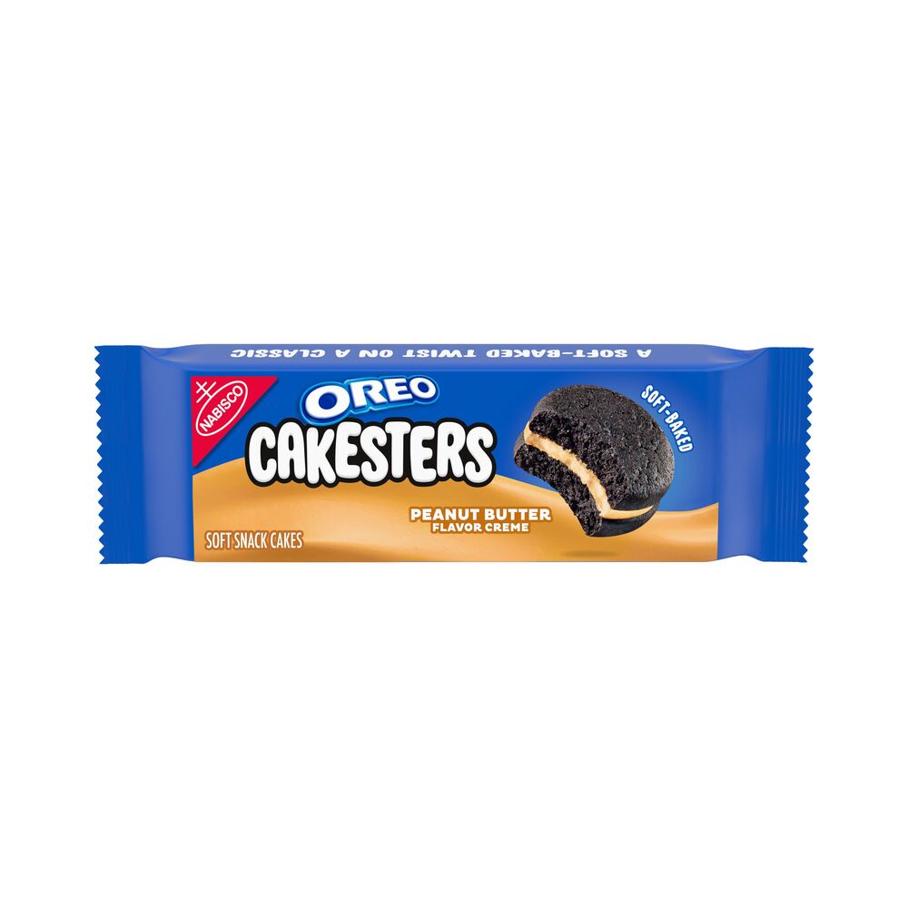 Oreo Cakesters Peanut Butter Flavour Soft Cakes 3pk 3.3oz (86g)