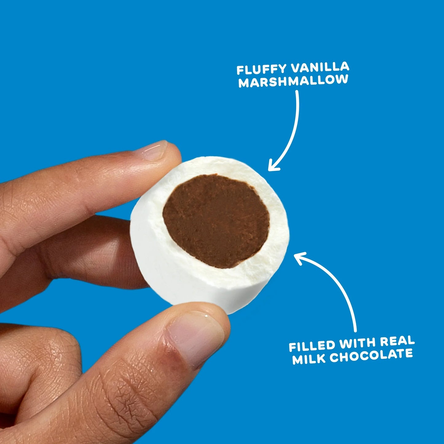 Stuffed Puffs Classic Milk Chocolate Bites 8.6oz (244g)