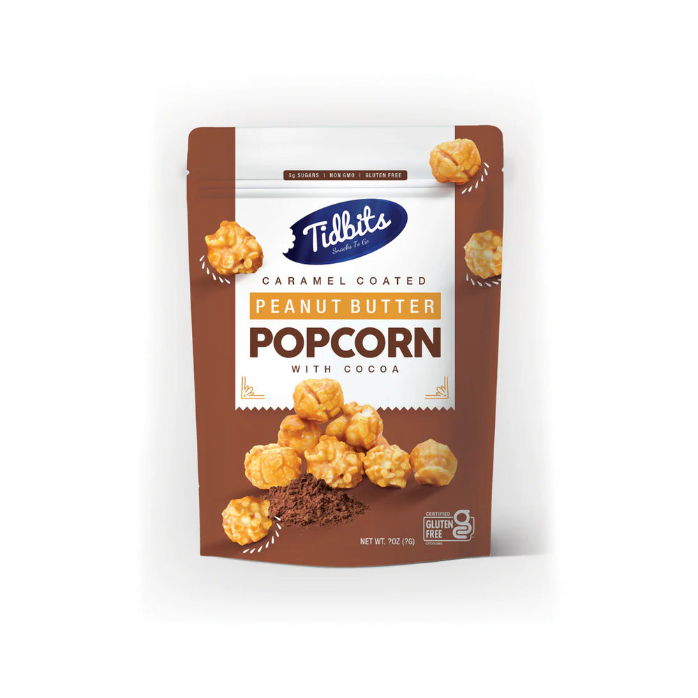 Tidbits Peanut Butter Popcorn with Cocoa 4oz (113g)