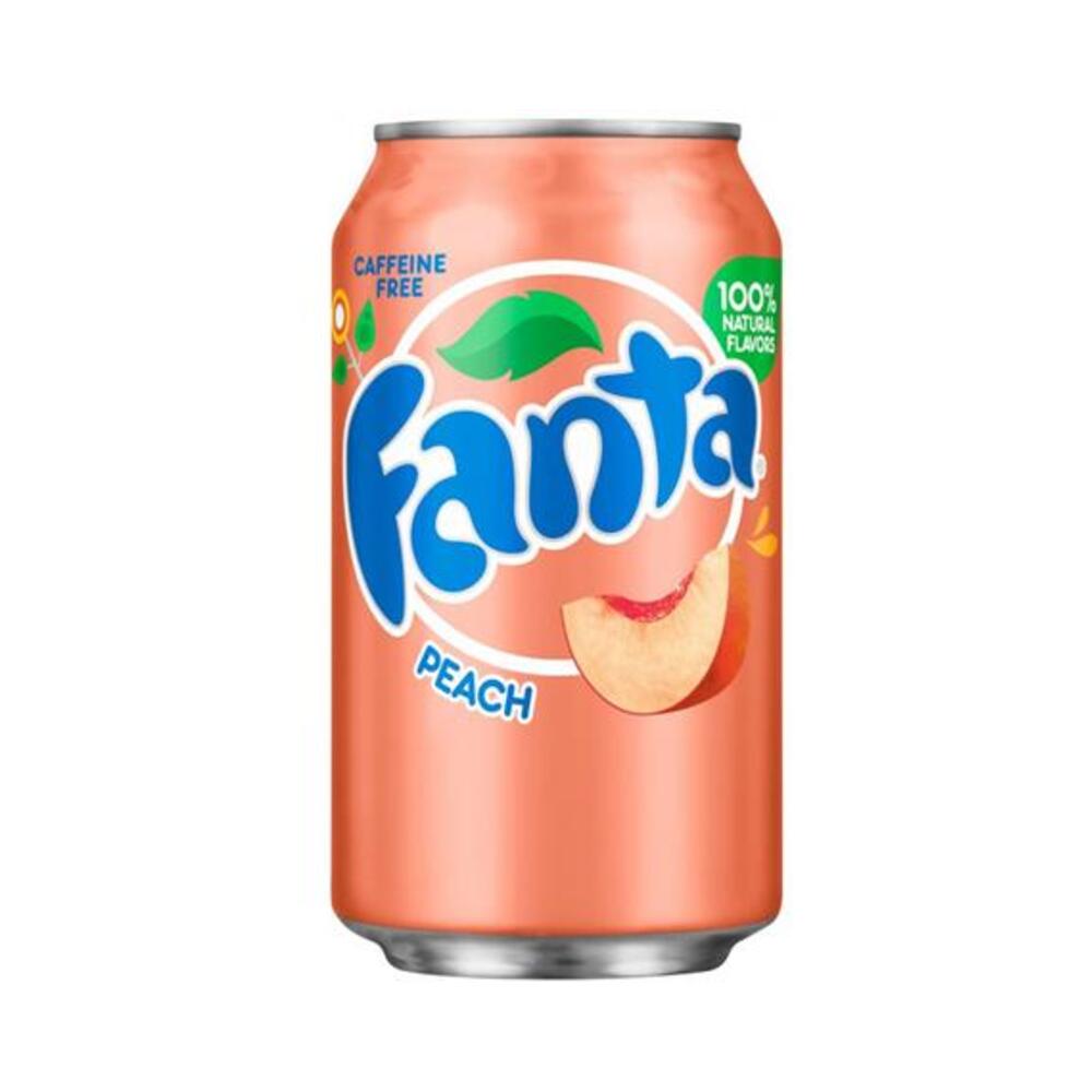 Fanta Peach Soda Can (355ml)